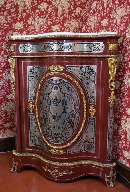 Paire d'Encoignures en marqueterie Boulle fin du XIXe siècle — 4
