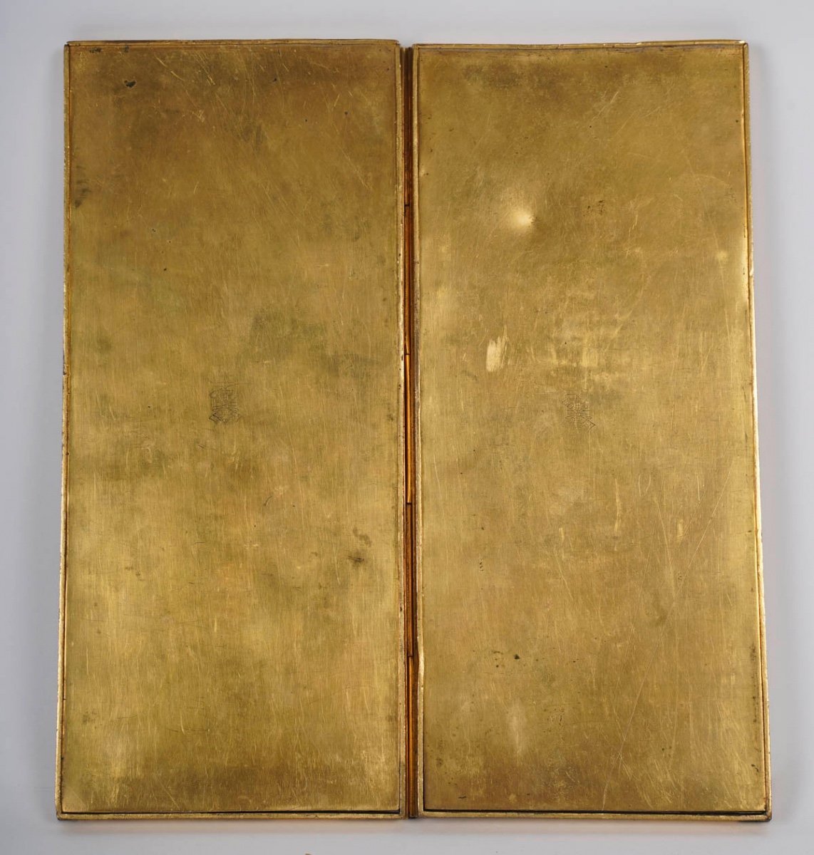 Un Cadre Photo Paravent en bronze doré, fin du XIXe siècle — 3