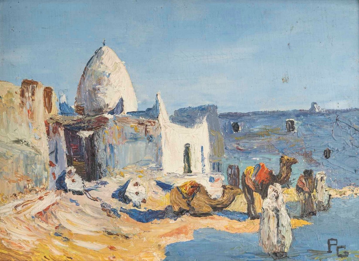Un tableau Orientaliste, début du XXe siècle — 2