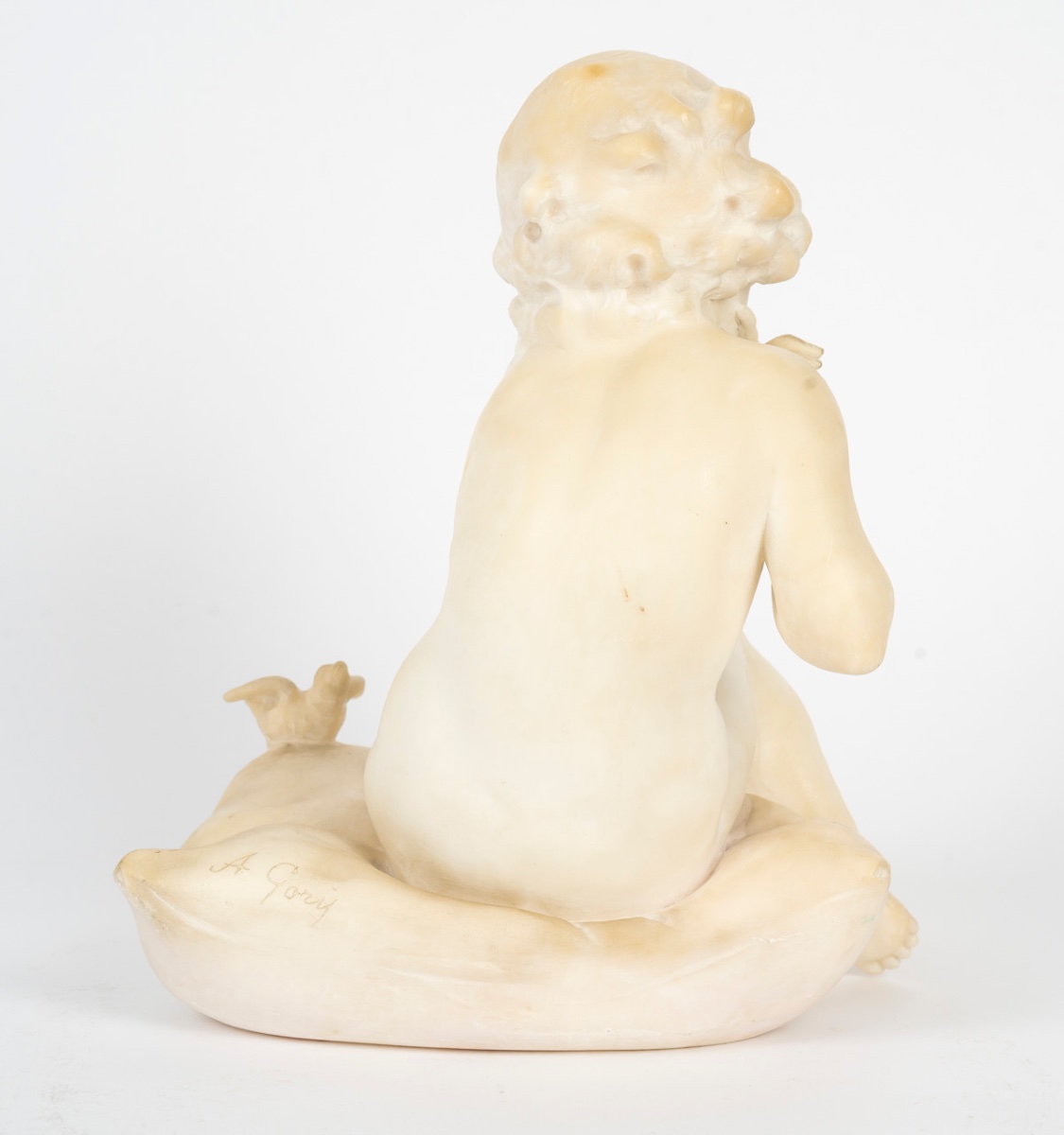 Sculpture en marbre GORY, début du XXe siècle — 8