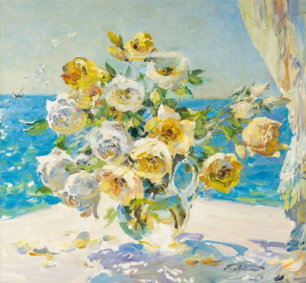 Huile sur toile Russe XXe siècle — 3
