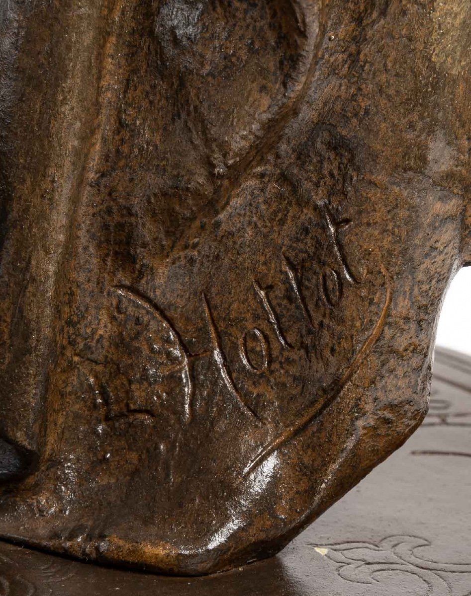 Paire de sculptures Orientalistes signés Louis Hottot — 13