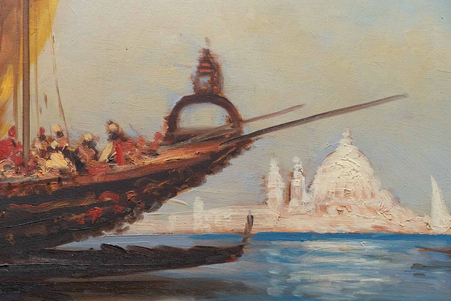 Une vue de Venise encadré fin du XIXe siècle — 6