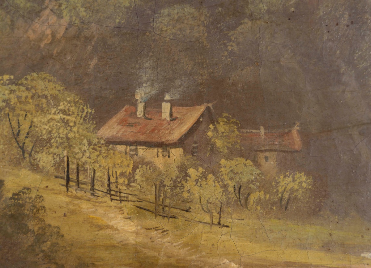 Un paysage de forêt, Josefine Griefenburg, XIXe siècle — 10