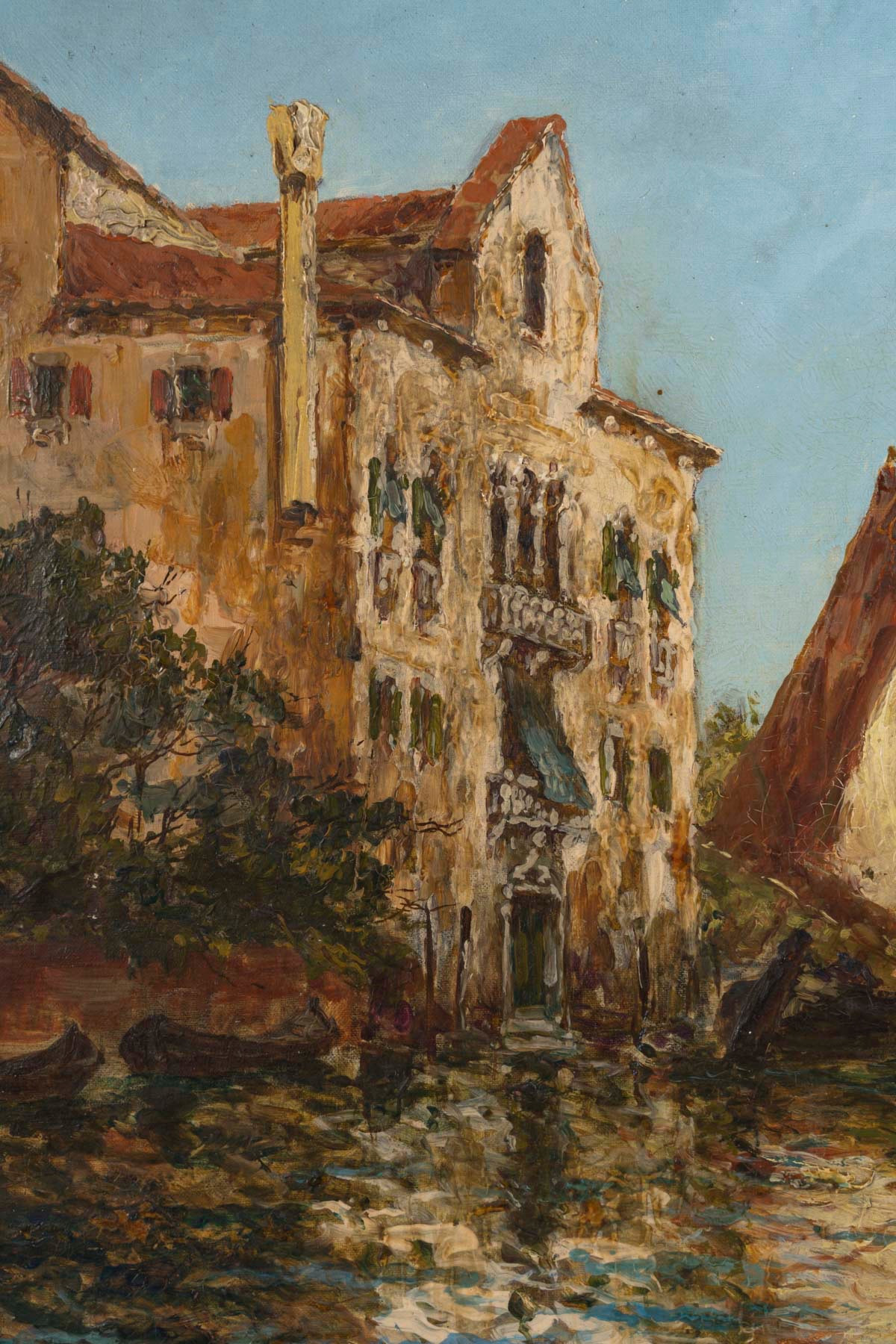 Vue de Venise – signée Cousin (peintre français), XIXe siècle — 13