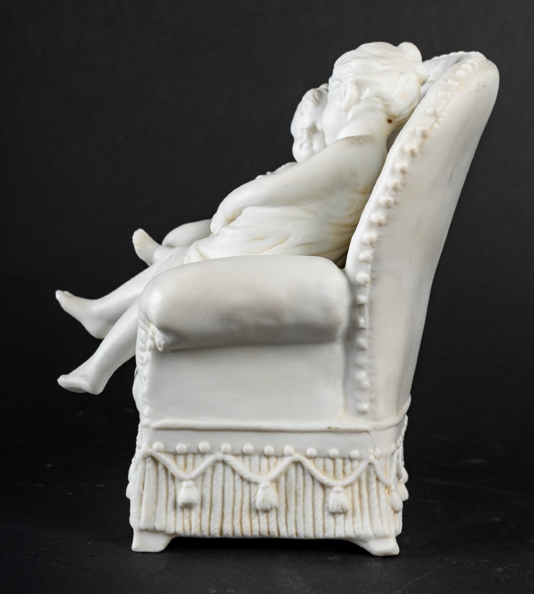 Miniature Nid en biscuit fin du XIXe siècle — 5