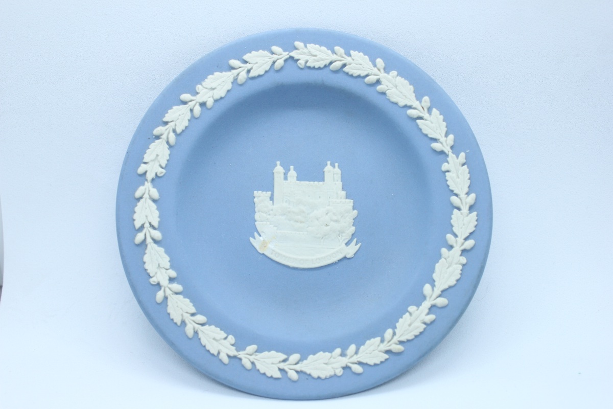 Rare coupe Commémorative Wedgwood Jasperware – TOWER OF LONDON– Made in England — 7