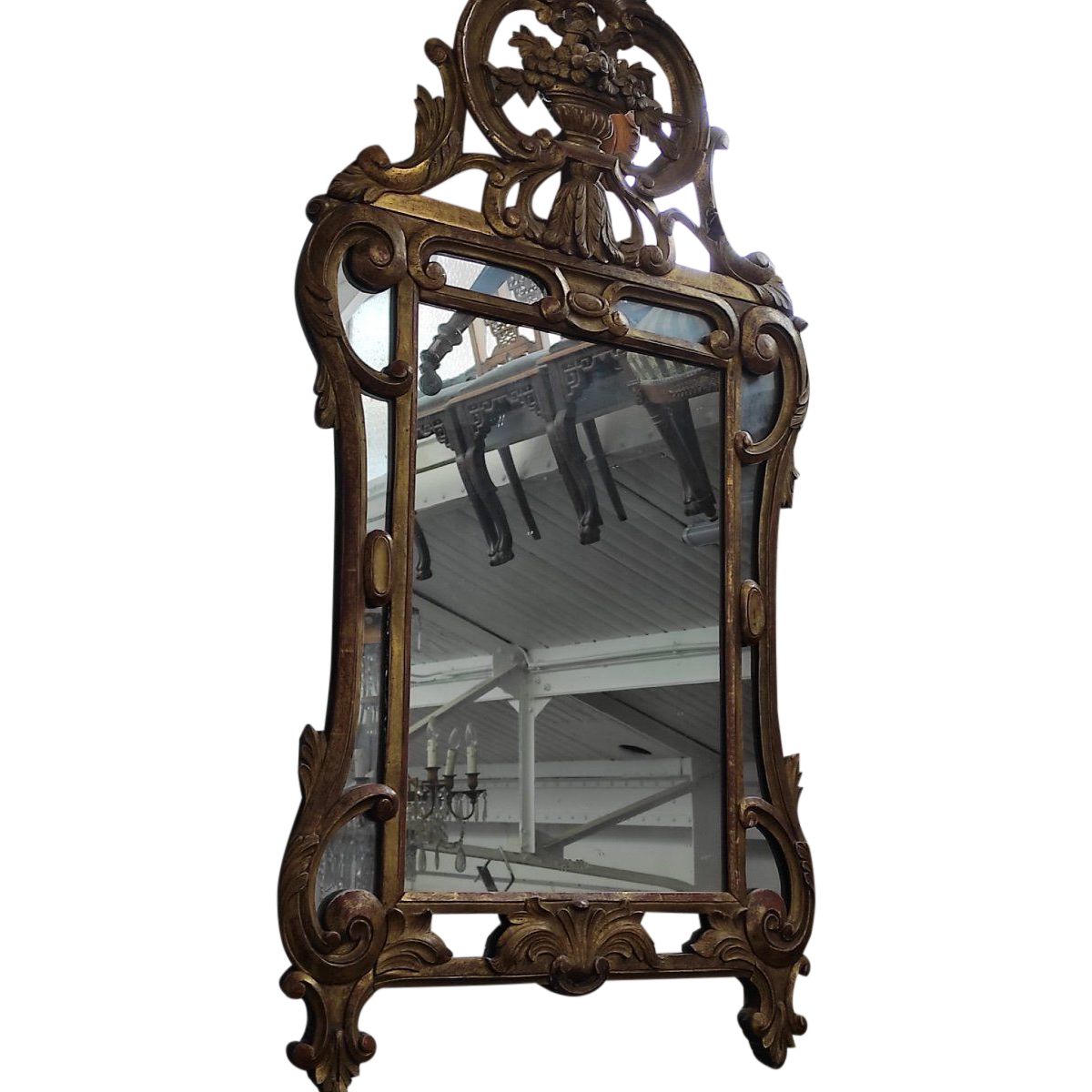 Miroir de style Louis XV époque XIXe siècle — 2