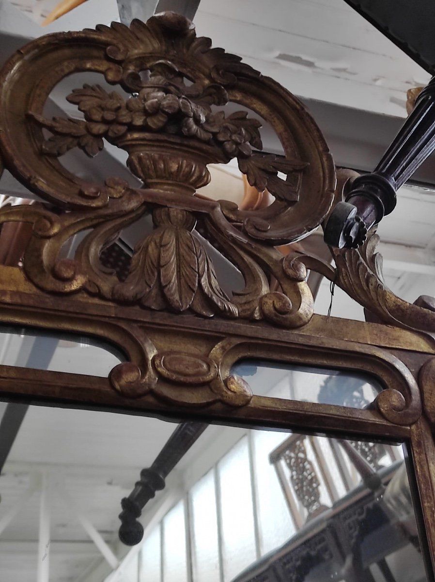 Miroir de style Louis XV époque XIXe siècle — 9