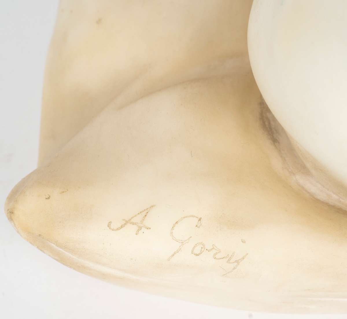 Sculpture en marbre GORY, début du XXe siècle — 10
