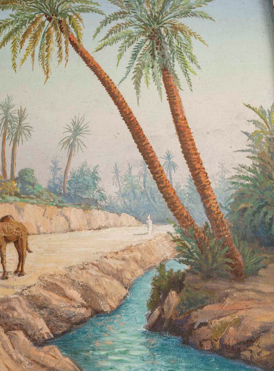 Paire de tableaux orientalistes, époque début XXè siècle — 12