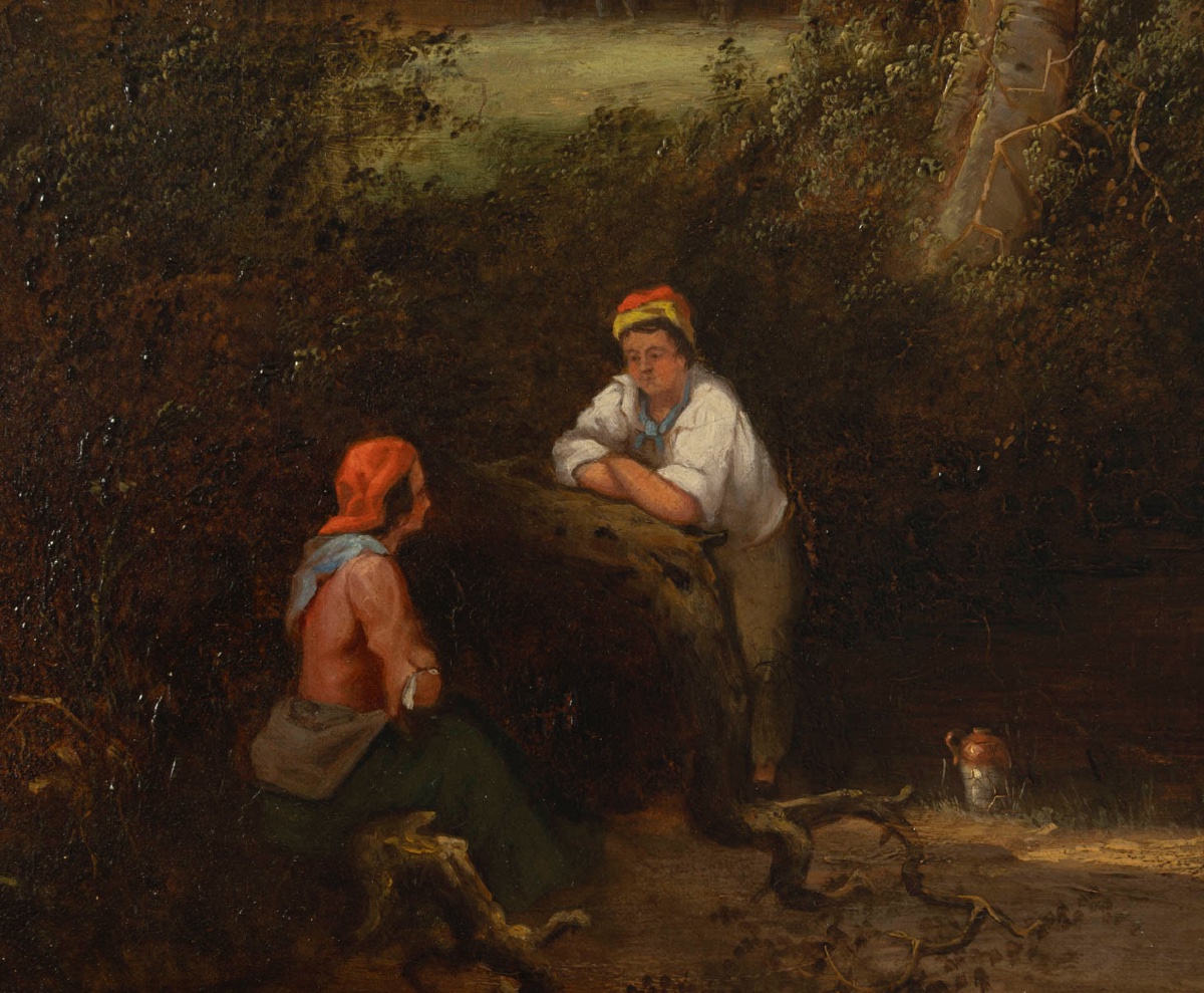 École flamande une paire de tableaux huile sur toile, XIXe siècle — 4