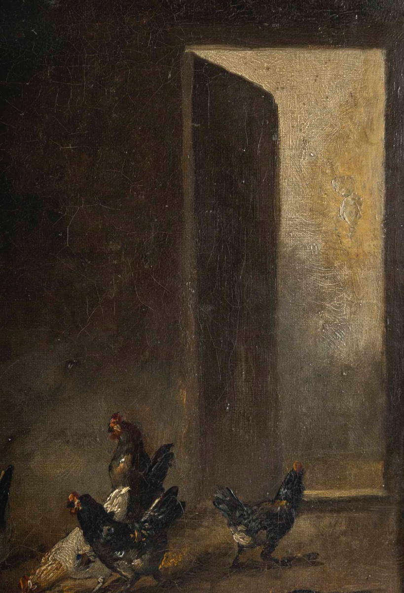 Tableau de basse court Coppenolle, fin XIXè siècle — 8