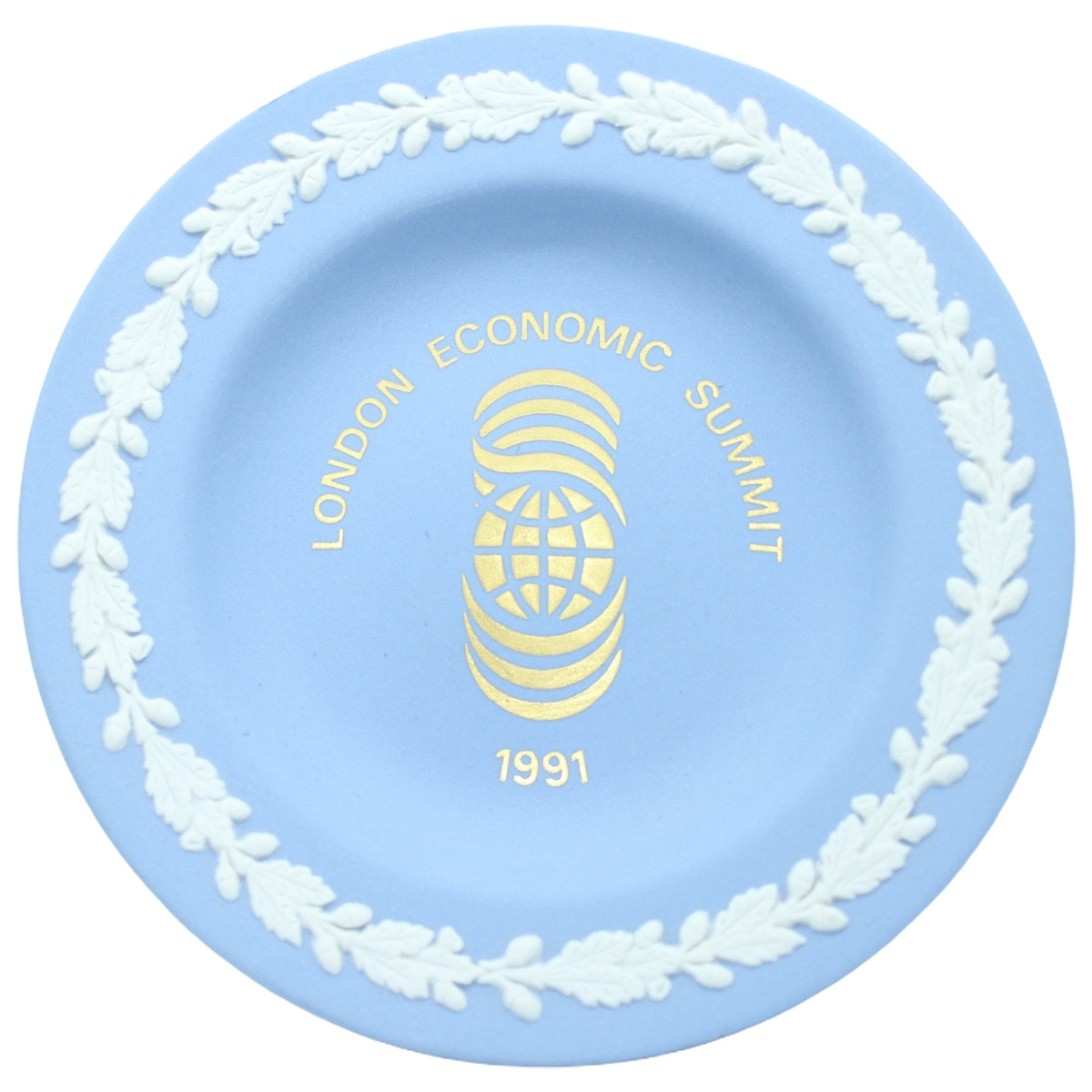 Coupelle Commémorative Wedgwood Jasperware – London Economic Summit 1991 – Made in England — 8