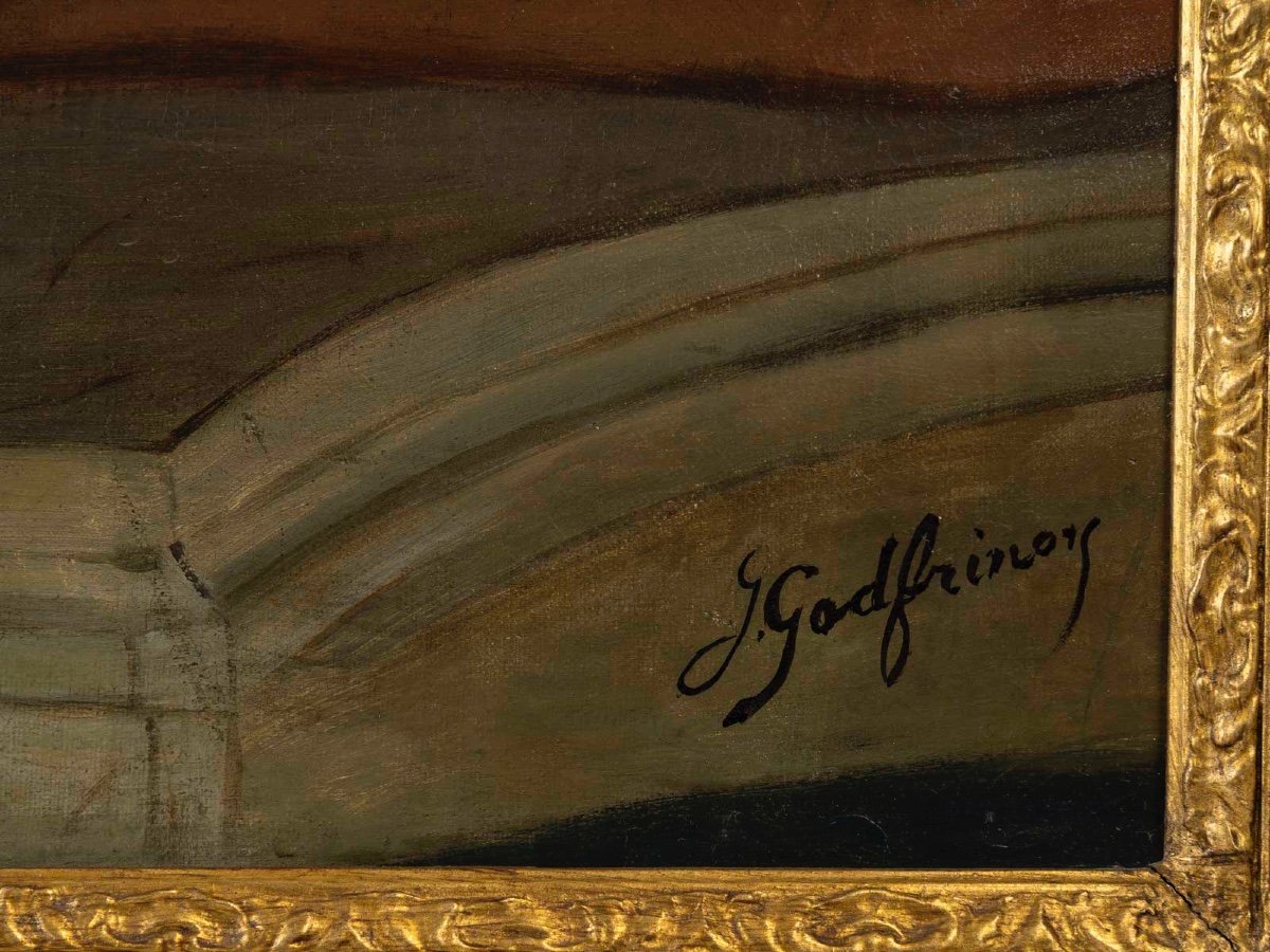 Une paire de tableaux orientalistes, Godfrinoy — 10