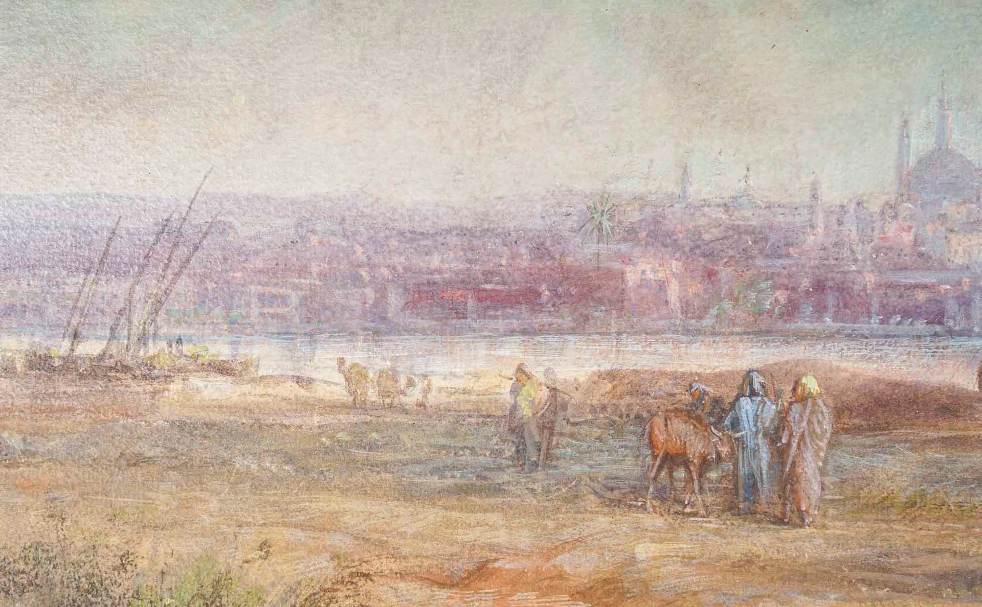 Un tableau Orientaliste P. Pascal fin du XIXe siècle — 4