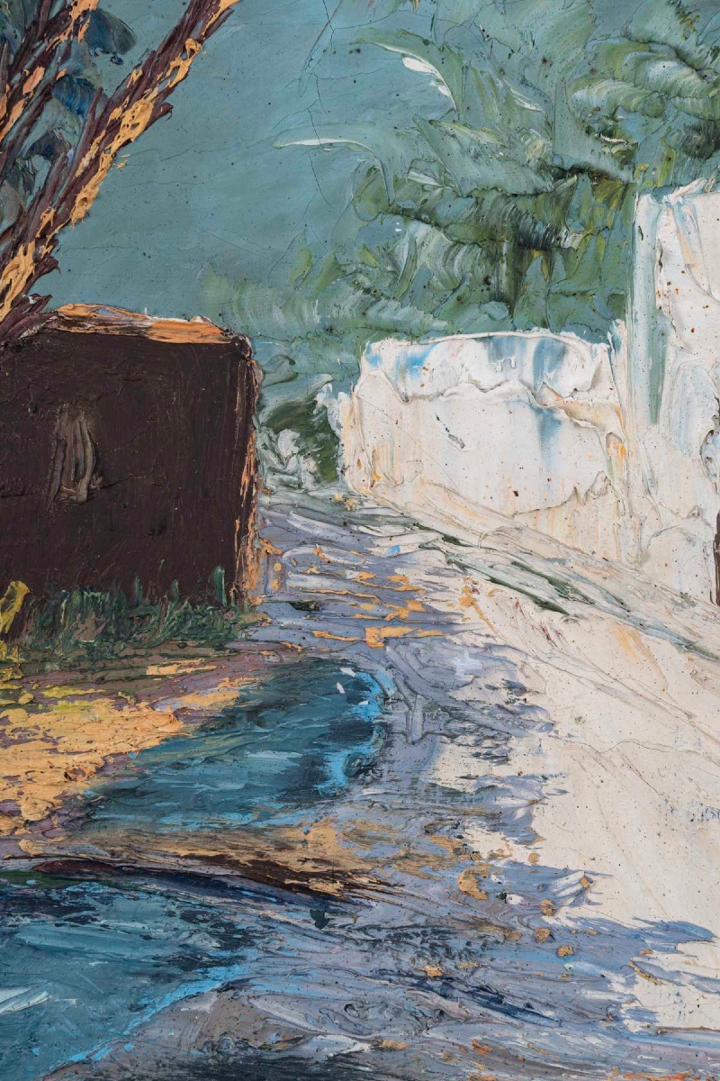 Un tableau orientaliste encadré, début du XXe siècle — 9