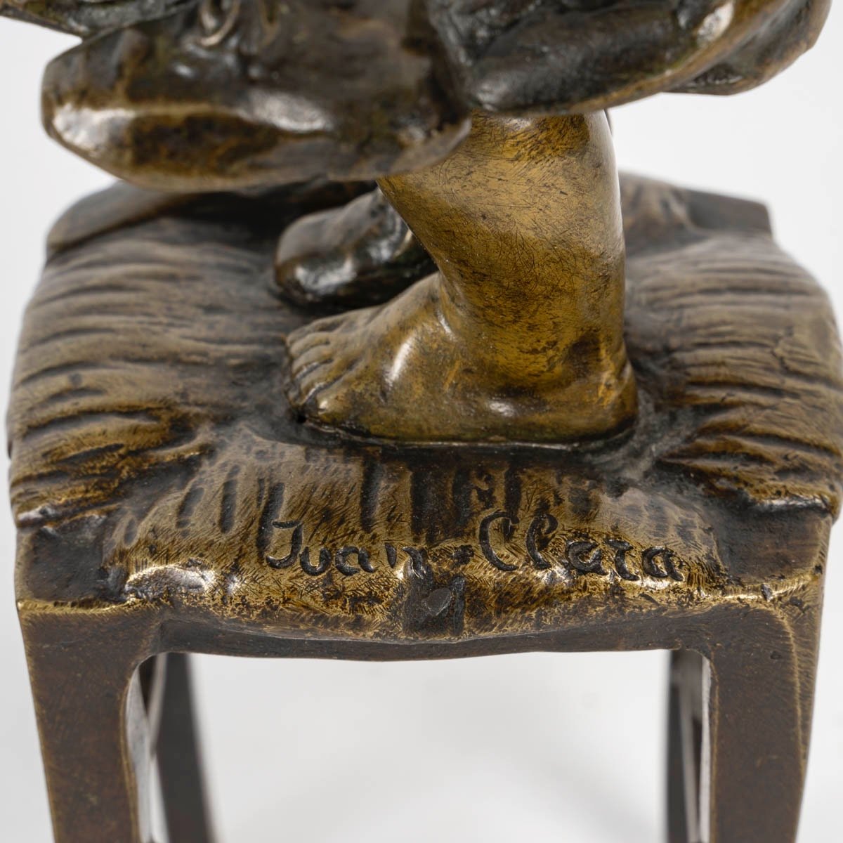 Une paire de sculptures Juan Clara en bronze A Patine Brune, fin du XIXe siècle — 10