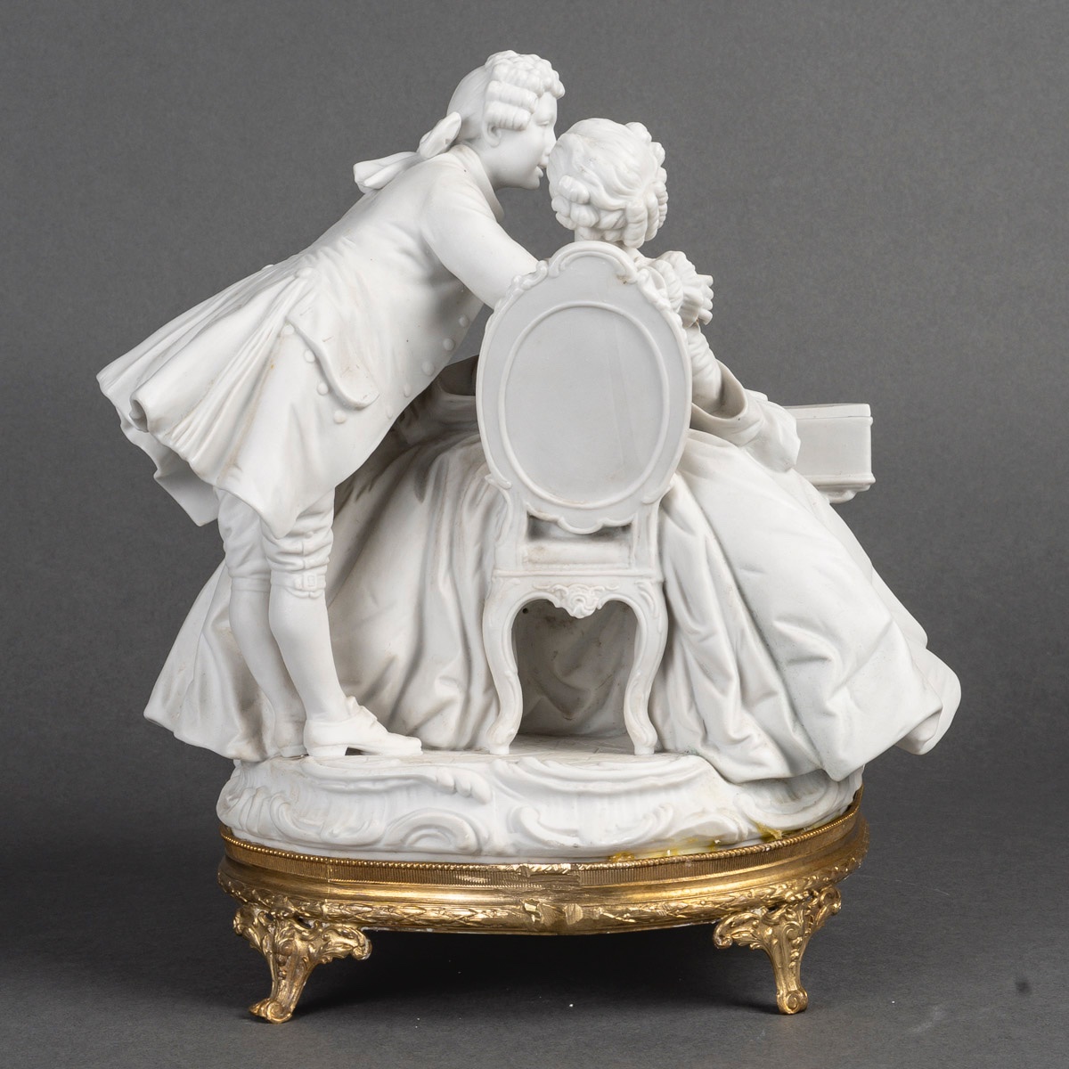 Une sculpture romantique en biscuit, fin XIXè siècle — 10