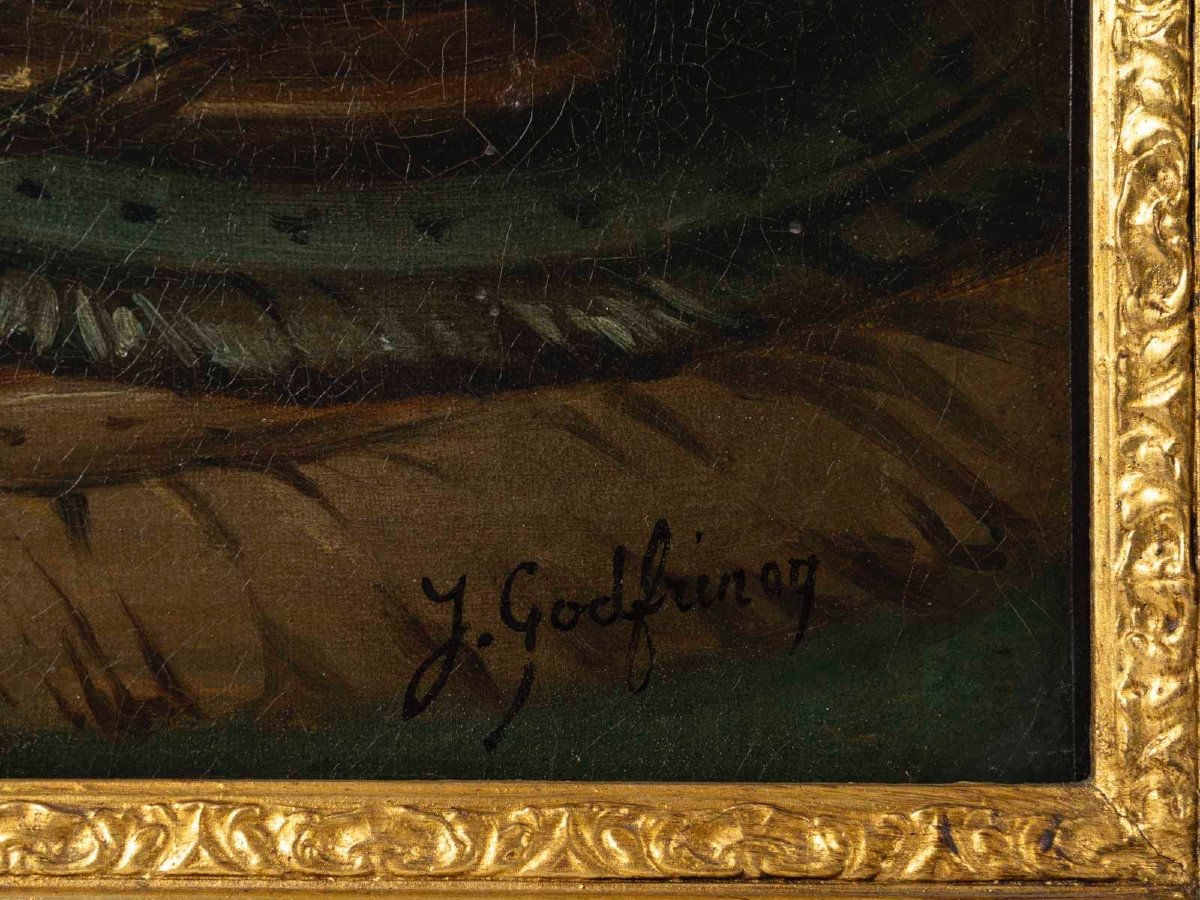 Une paire de tableaux orientalistes, Godfrinoy — 11