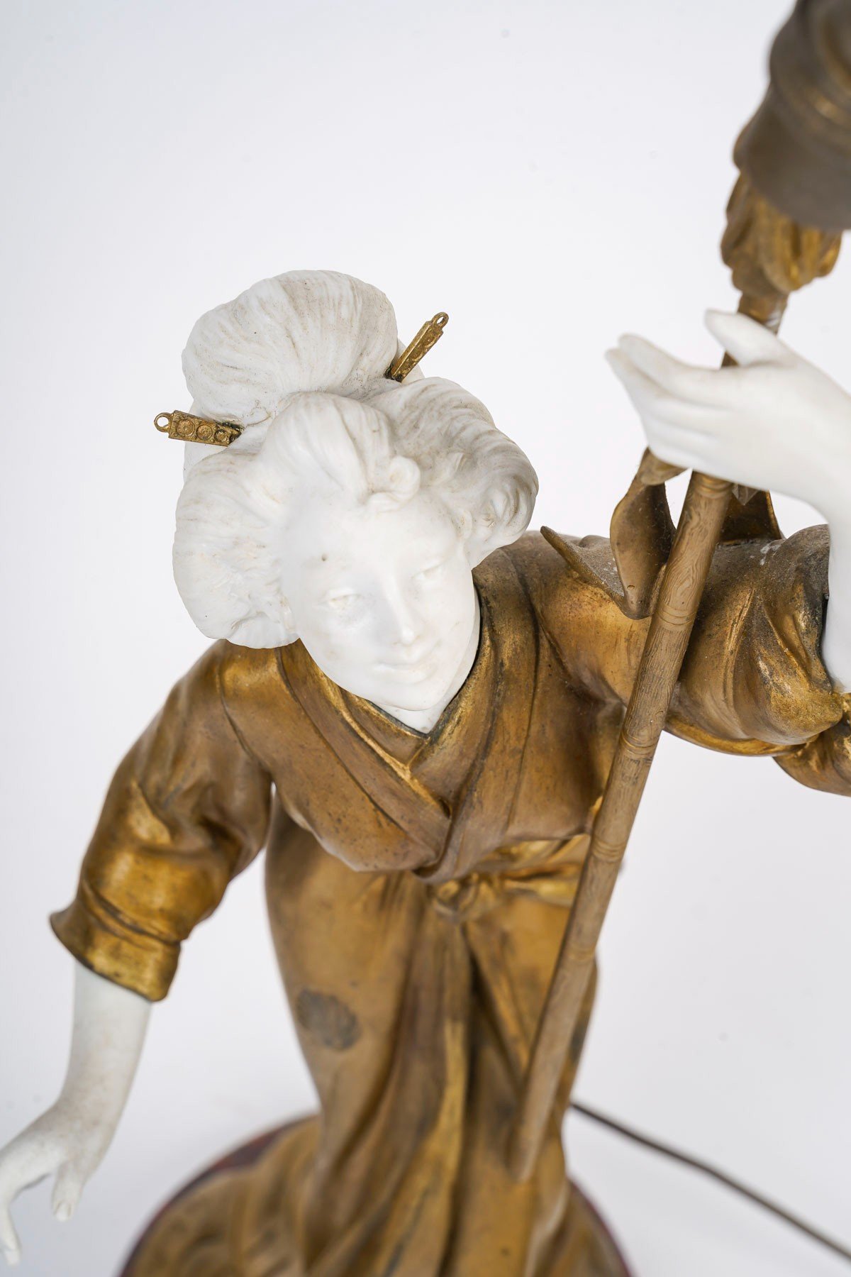 Une lampe sculpture Geisha 1900 — 11