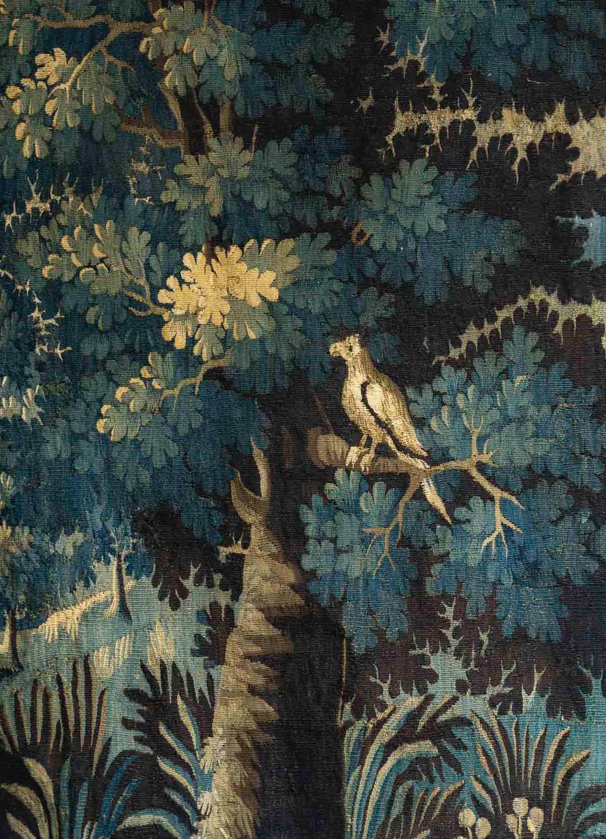 Une tapisserie de Verdure de Aubusson, début du XVIIIe siècle — 16