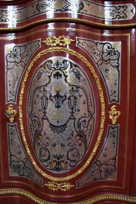 Paire d'Encoignures en marqueterie Boulle fin du XIXe siècle — 7