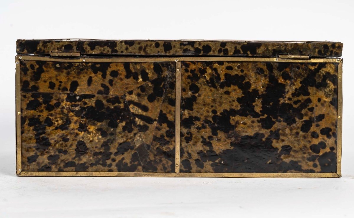 Un secrétaire de voyage en marqueterie boulle, époque Napoléon III — 9