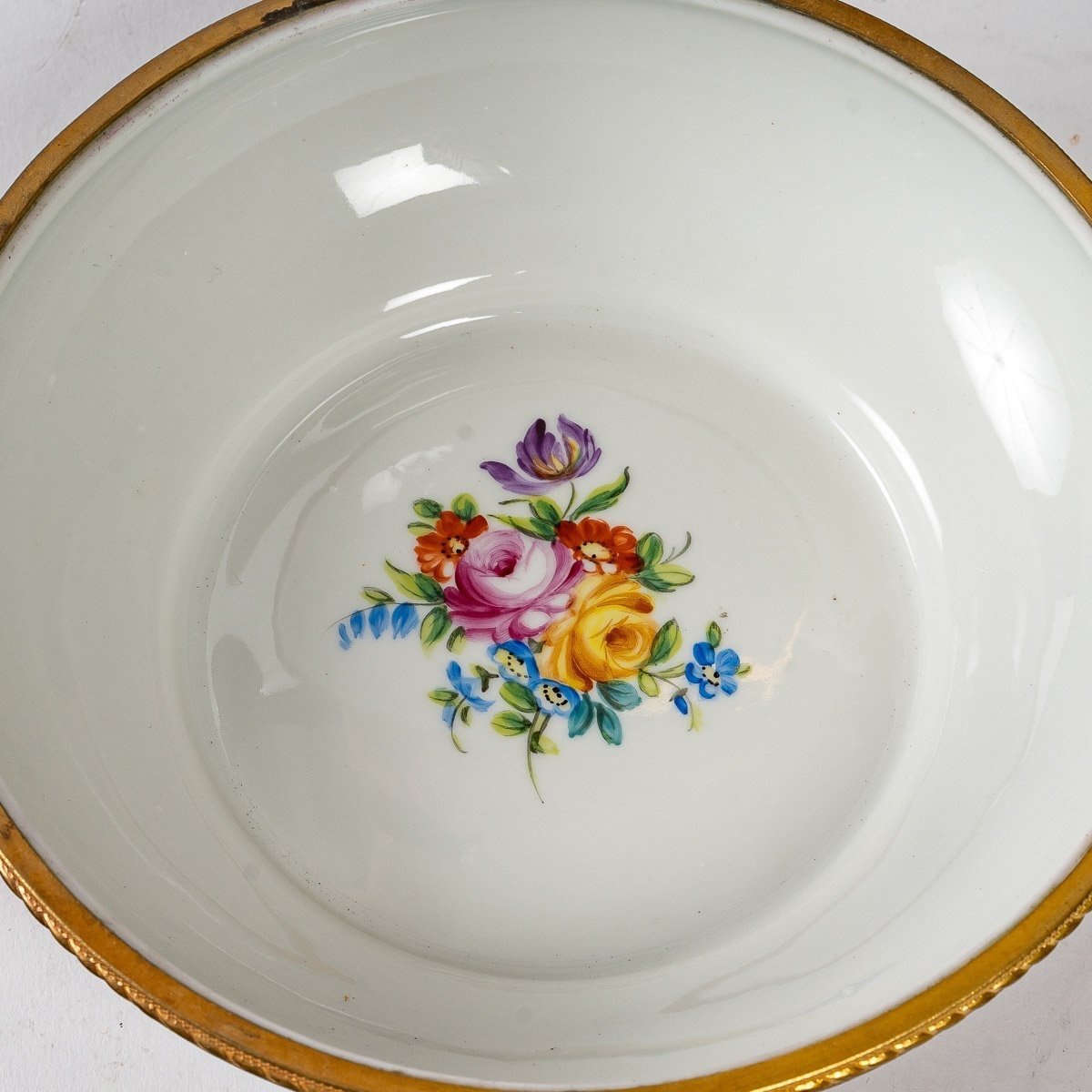 Une paire de coffret à bijoux en porcelaine, fin du XIXe siècle — 7
