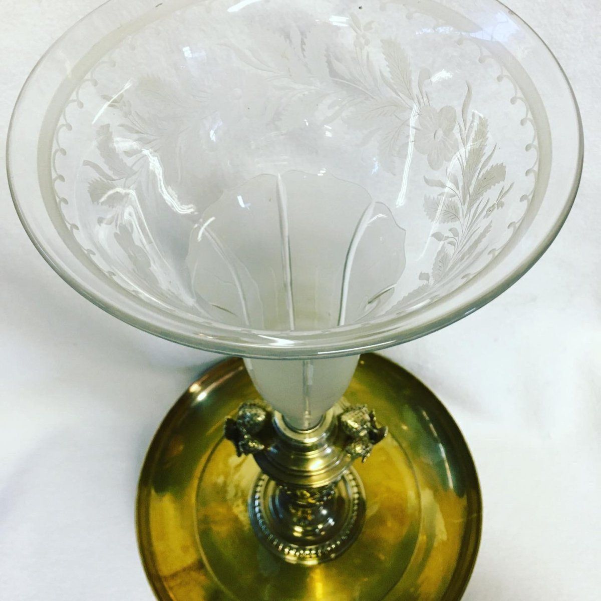 Coupe Soliflore en bronze Napoléon III — 12