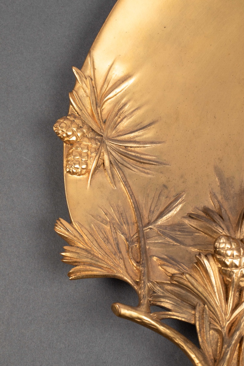 Une coupe Vide-poche en bronze doré, début du XXe siècle — 9