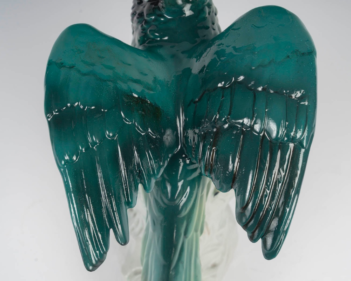 Une sculpture en porcelaine UNTER WEISS BACH, SAXE début du XXe siècle — 11