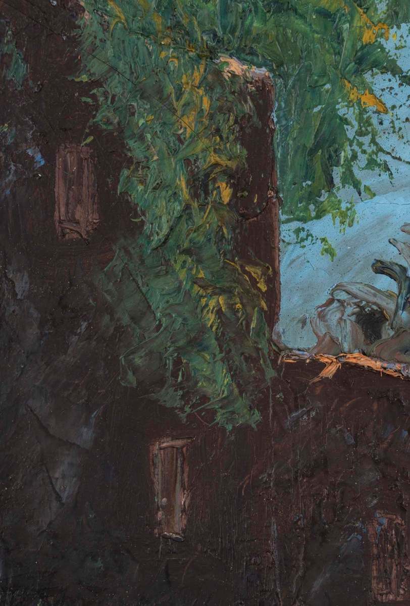 Un tableau orientaliste encadré, début du XXe siècle — 11