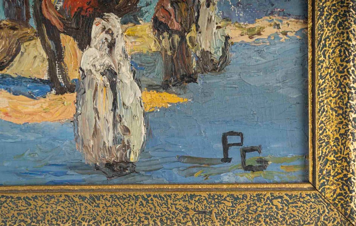 Un tableau Orientaliste, début du XXe siècle — 8