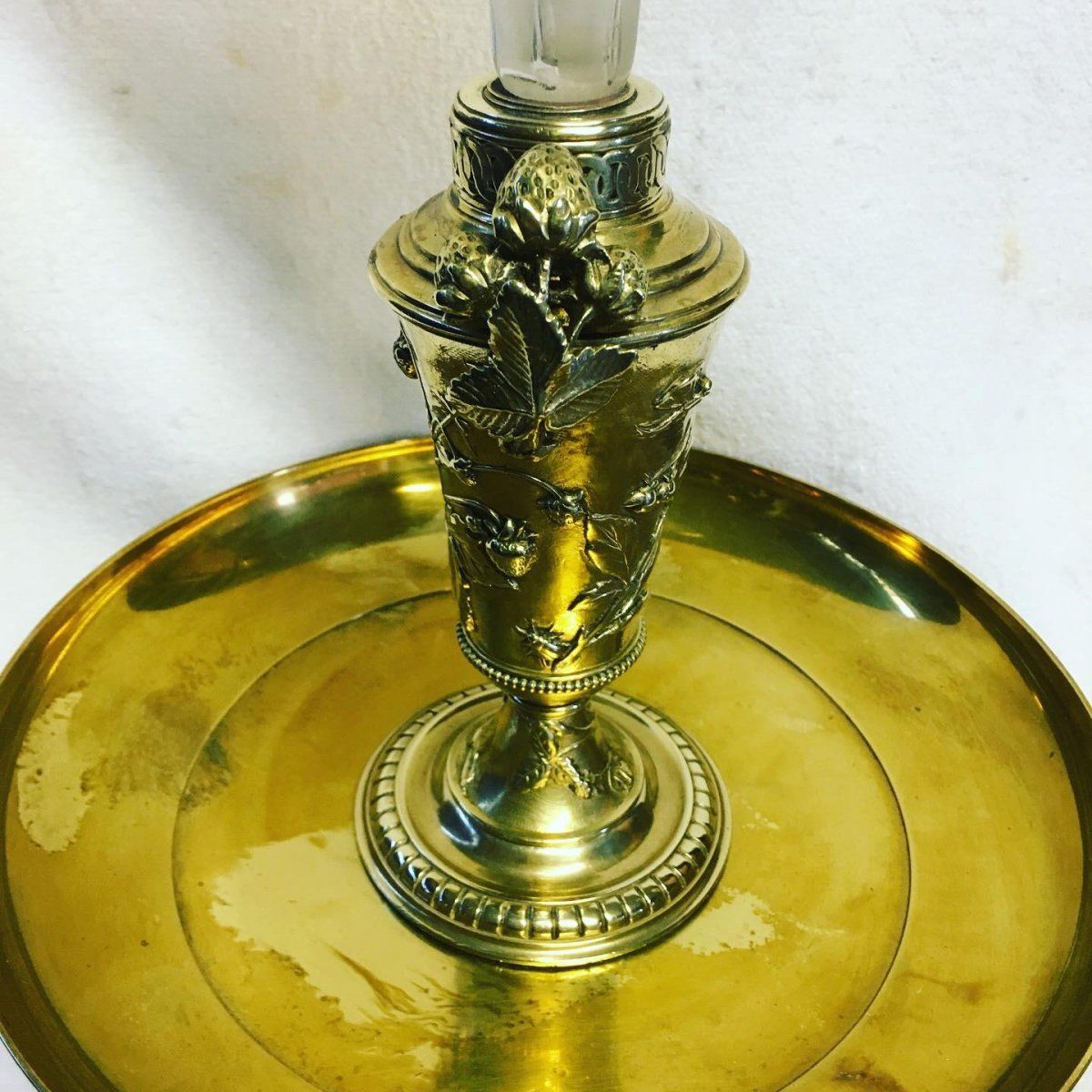 Coupe Soliflore en bronze Napoléon III — 13