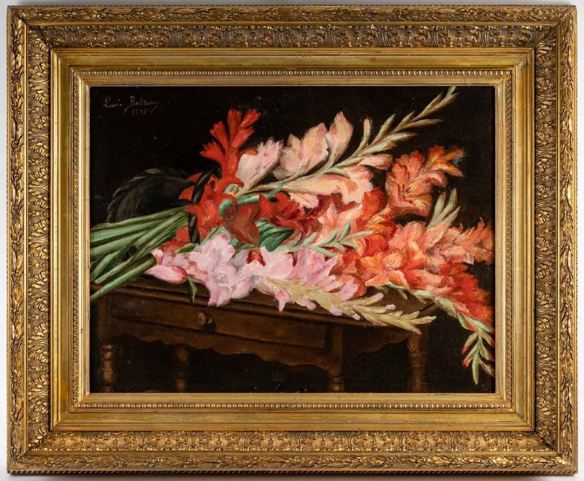 Paire de tableaux fleurs XIXéme siècle — 3