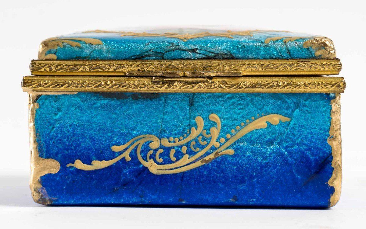 Boîte A bijoux en émail de Limoges — 7