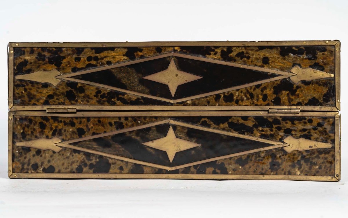 Un secrétaire de voyage en marqueterie boulle, époque Napoléon III — 6
