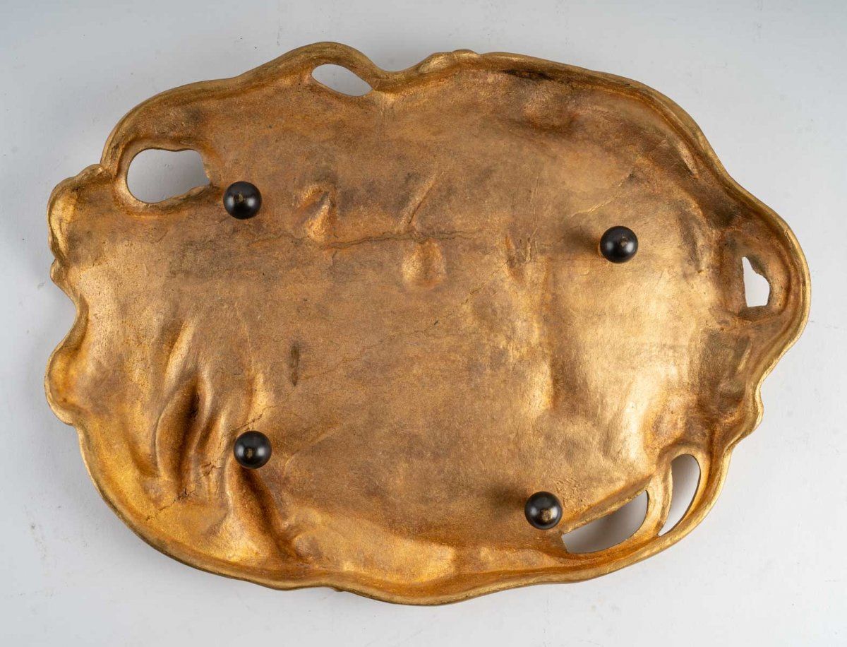 Un Vide Poche en bronze Double Patine — 4