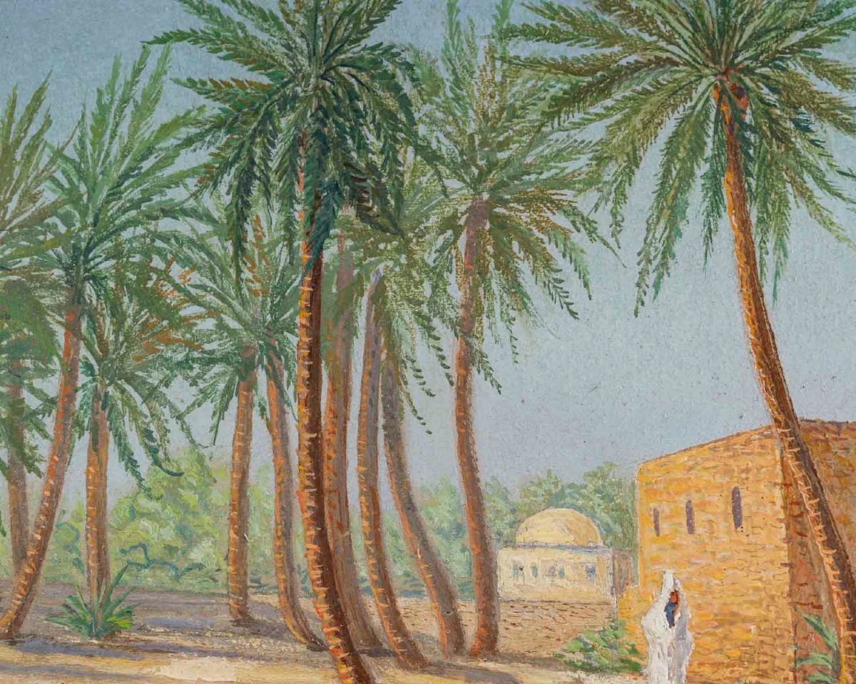 Paire de tableaux orientalistes, époque début XXè siècle — 7
