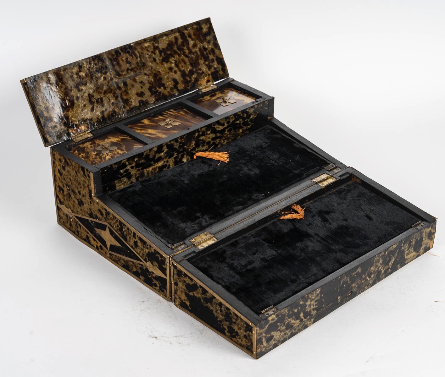 Un secrétaire de voyage en marqueterie boulle, époque Napoléon III — 16
