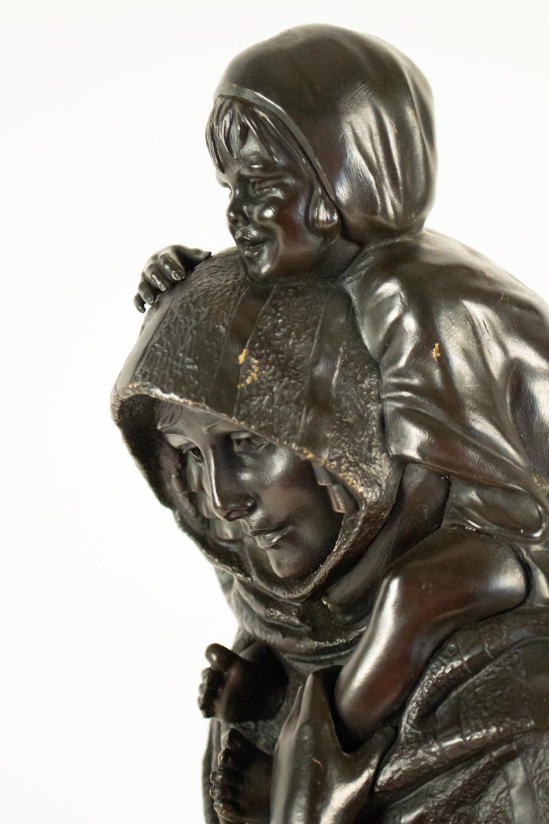 Chiparus Demetre, Statue Orientaliste en bronze à Patine Brune — 7