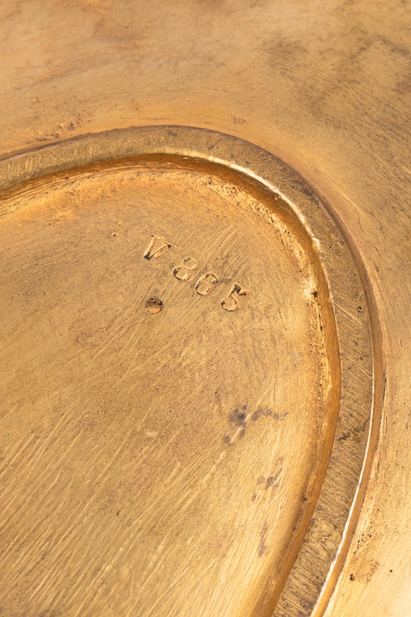 Une coupe Vide-poche en bronze doré, début du XXe siècle — 12