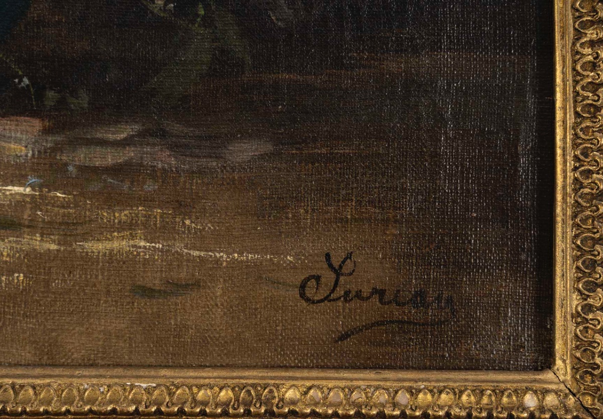Paire de tableaux fleurs Surian — 13