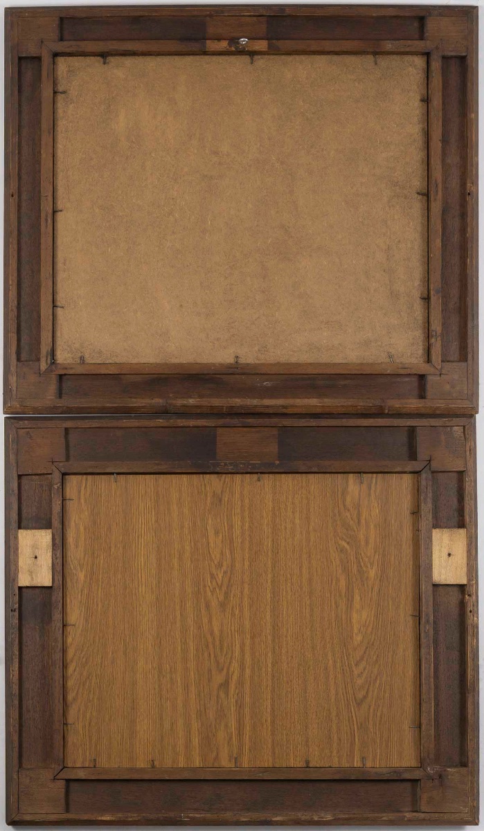 Paire de gravures rehaussées à l'aquarelle, époque Napoléon III, vers 1860-1870 — 13