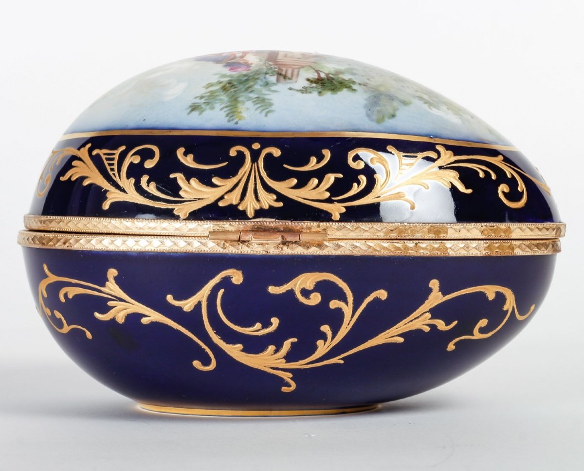 Coffret à bijoux en porcelaine de Limoges — 8