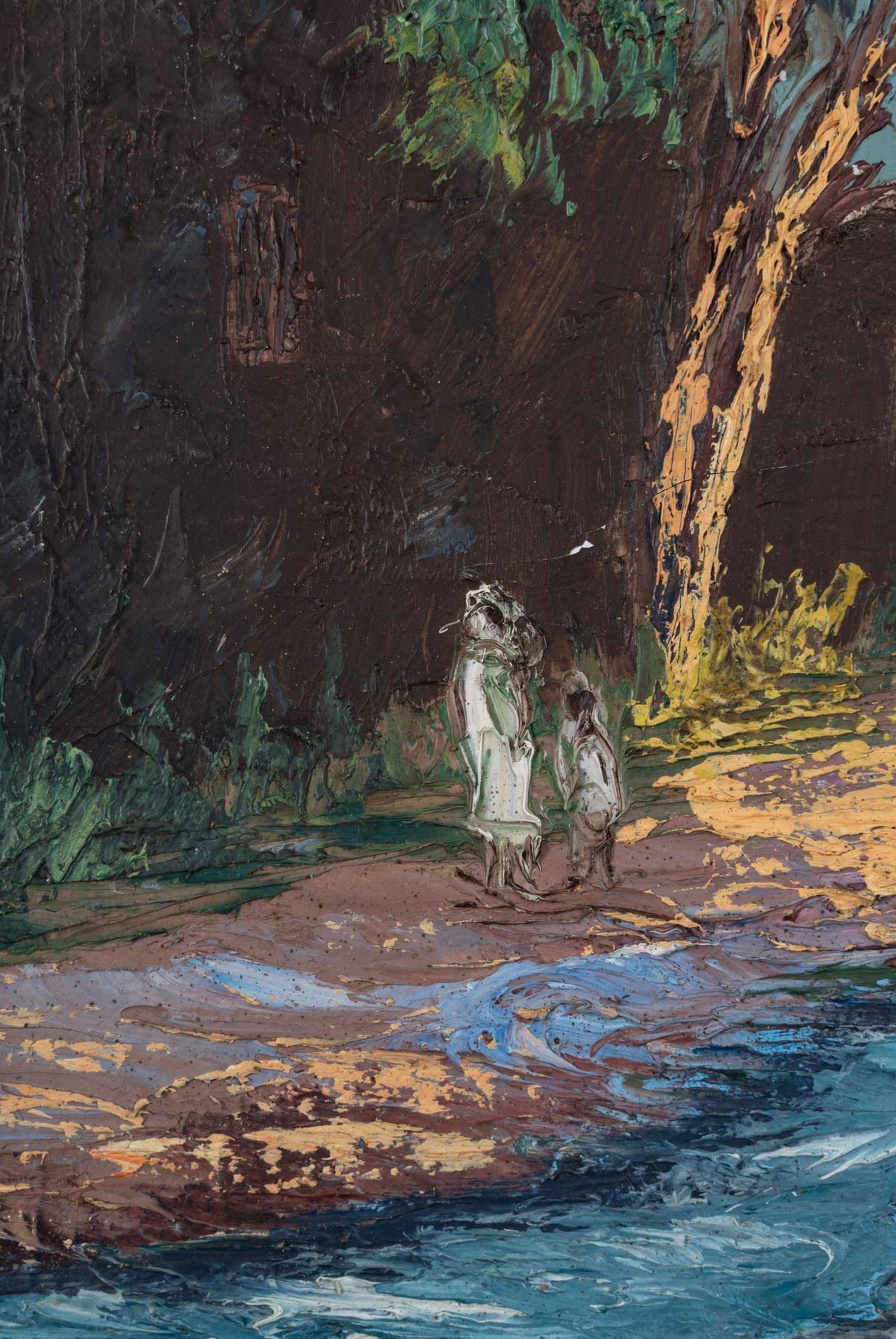 Un tableau orientaliste encadré, début du XXe siècle — 17
