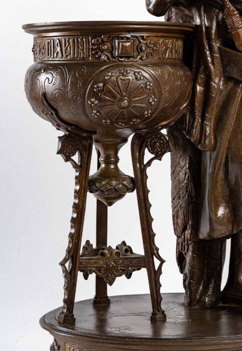Paire de sculptures Orientalistes signés Louis Hottot — 8