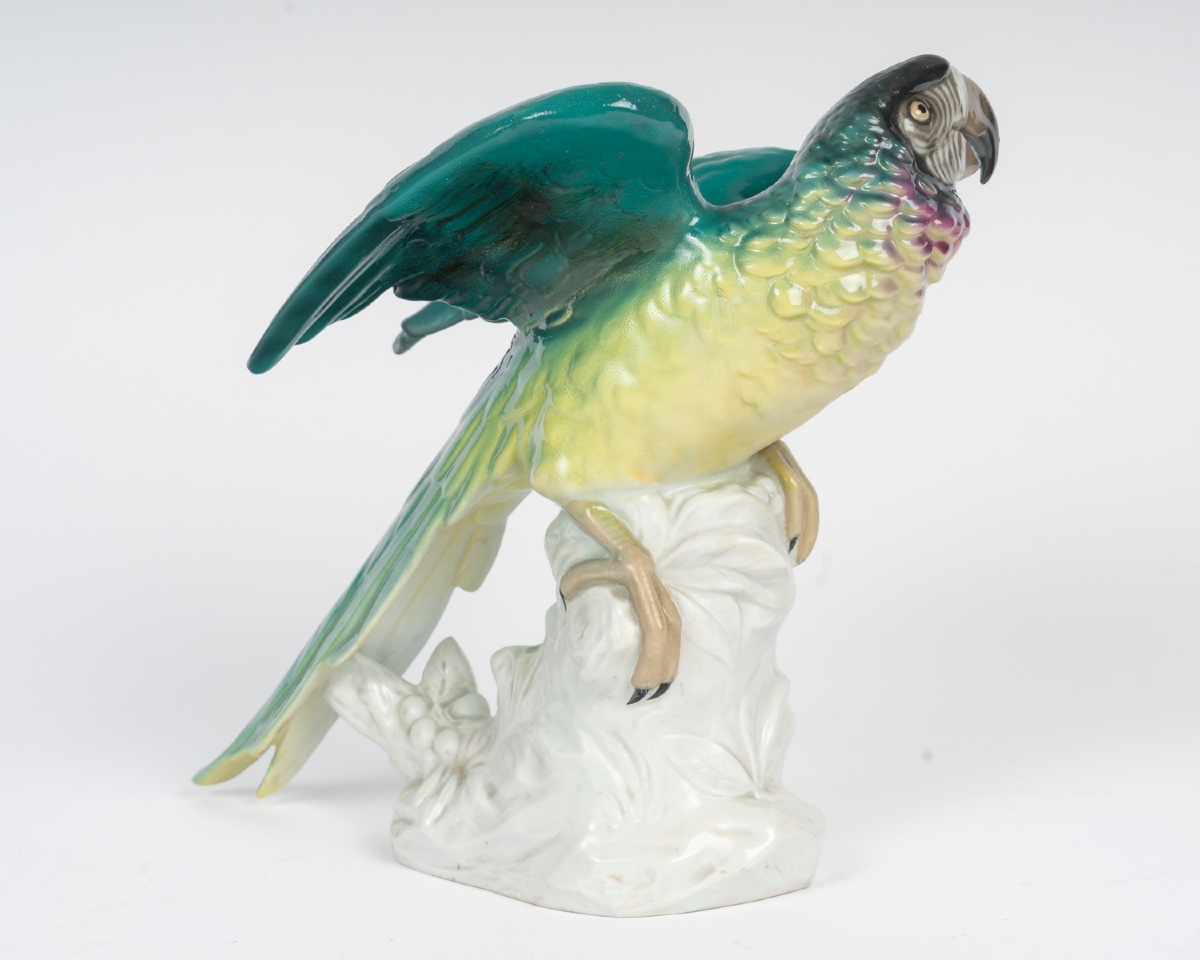 Une sculpture en porcelaine UNTER WEISS BACH, SAXE début du XXe siècle — 8