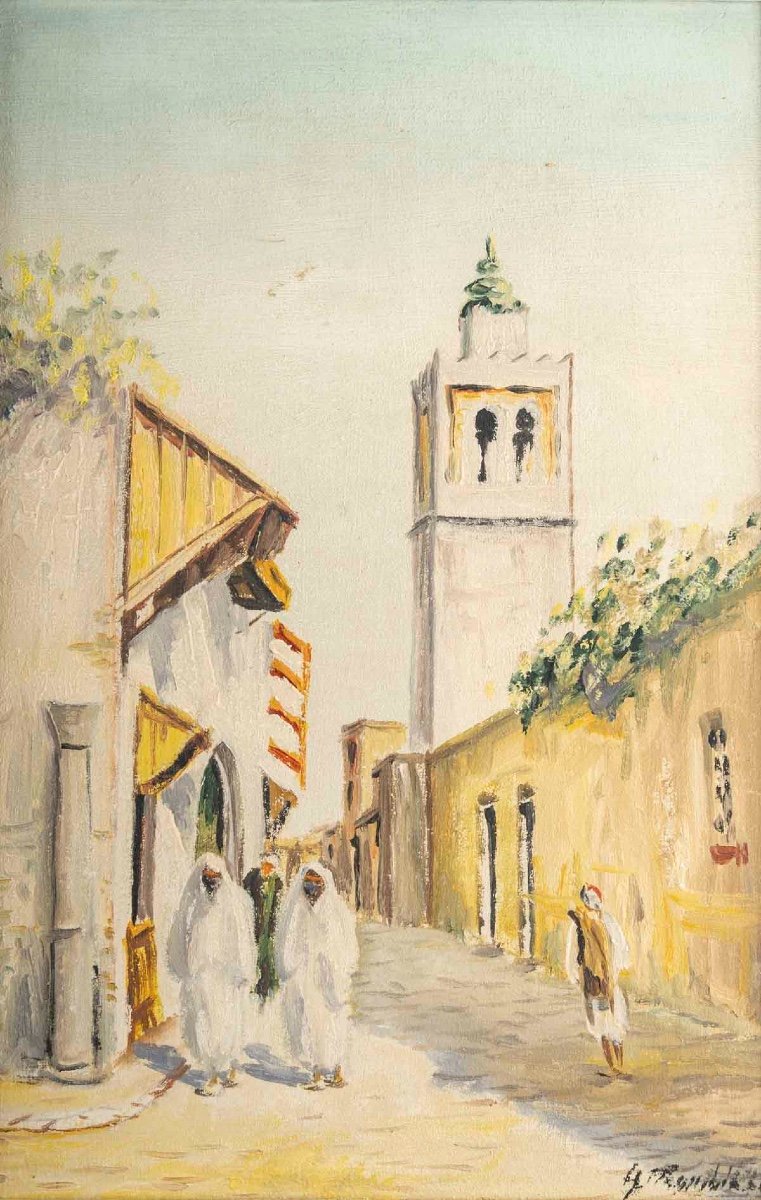 Un tableau Orientaliste, Année 1940 — 3